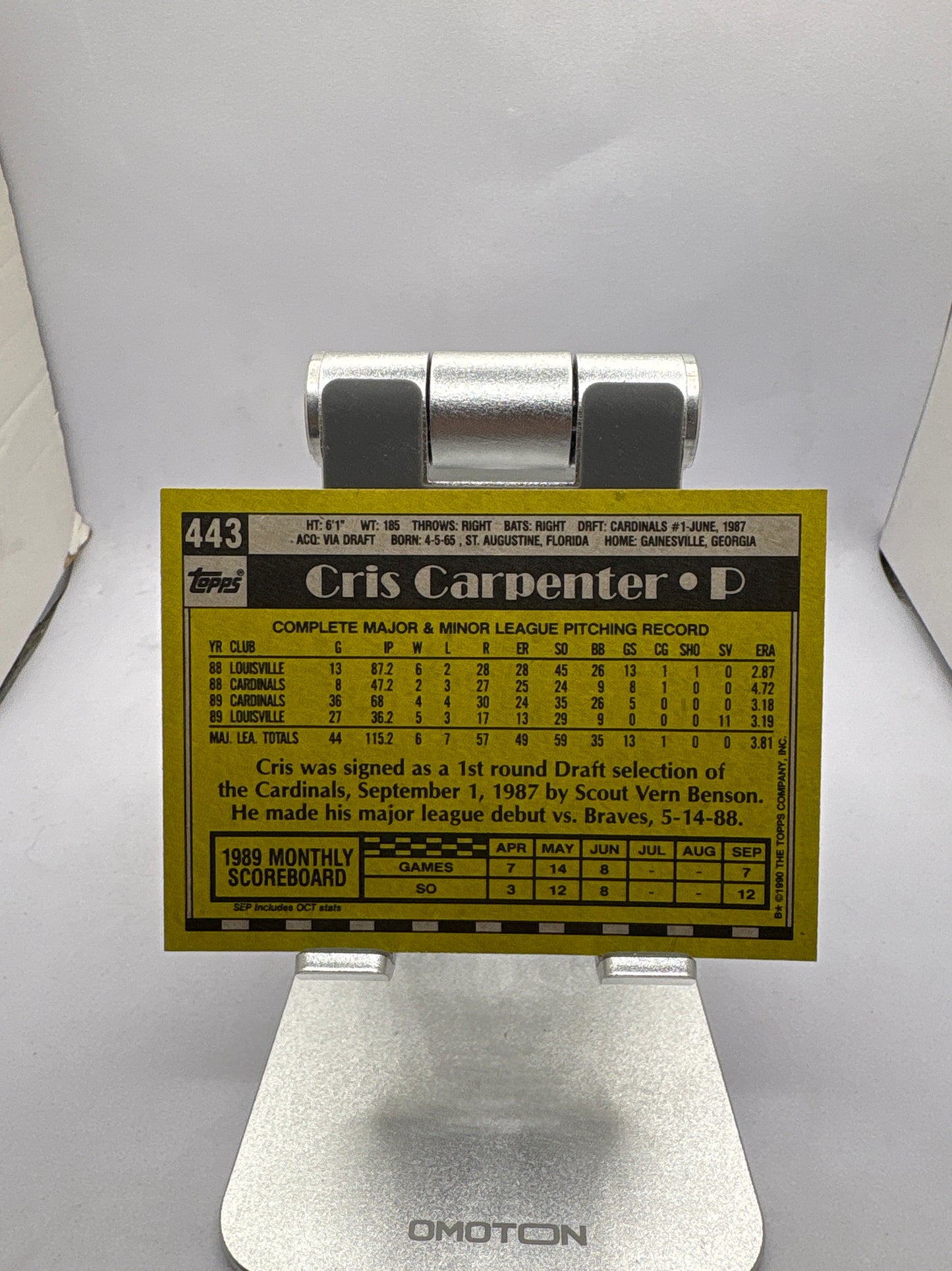 Topps Cris Carpenter