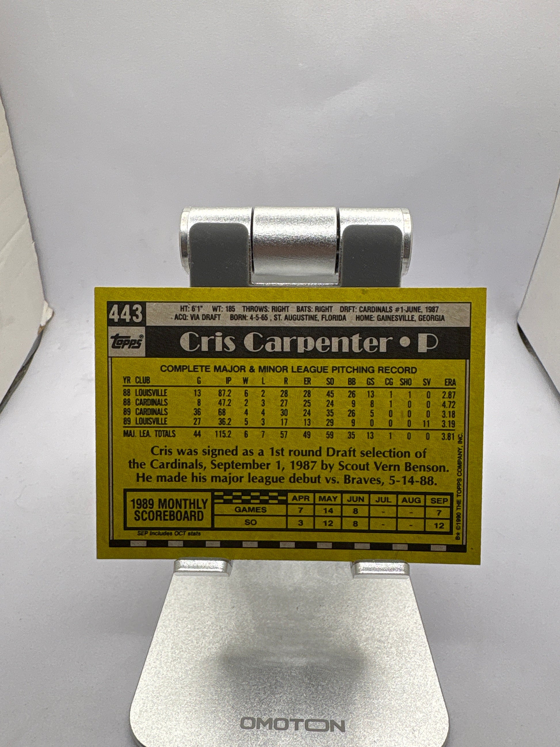 Topps Cris Carpenter