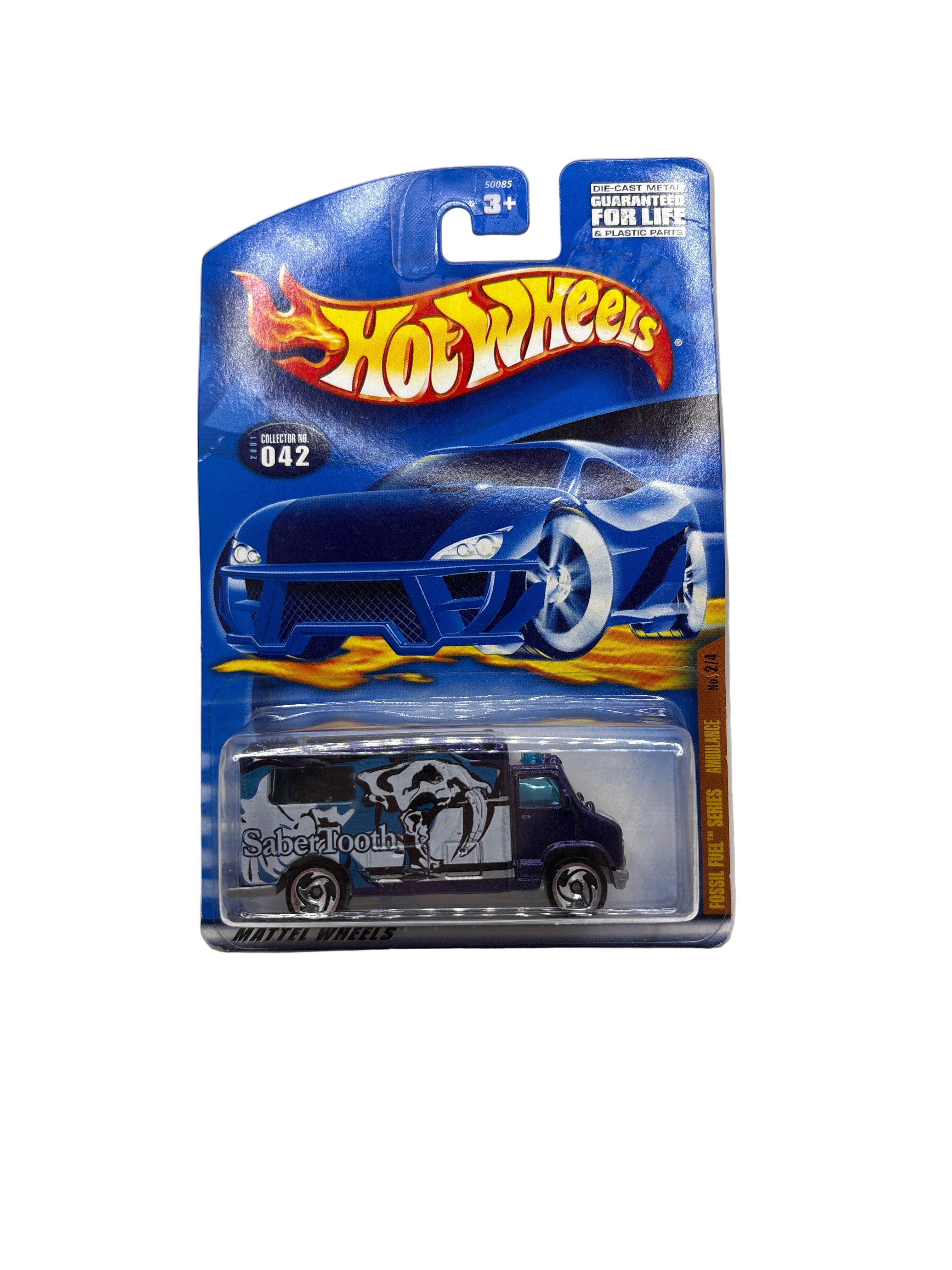 Hot Wheels Ambulance Diecast blue Main image