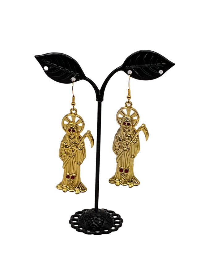 Grim Reaper Earrings Hover Image