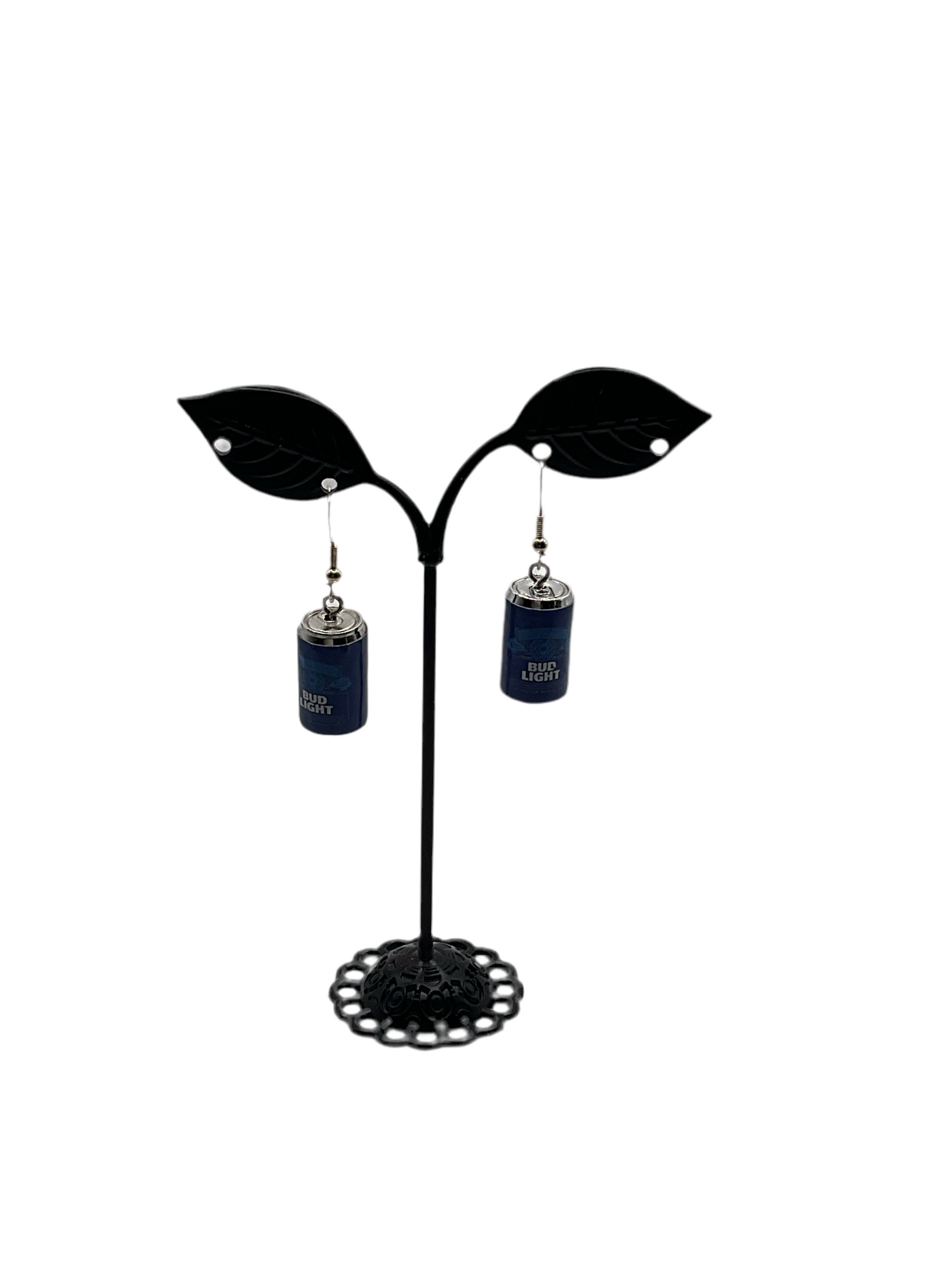 Bud Light Beer earrings