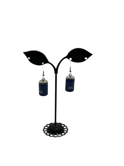 Bud Light Beer earrings