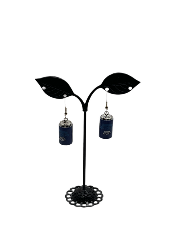 Bud Light Beer earrings
