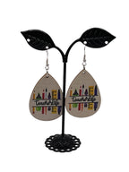 Tear Drop Teacher Earrings