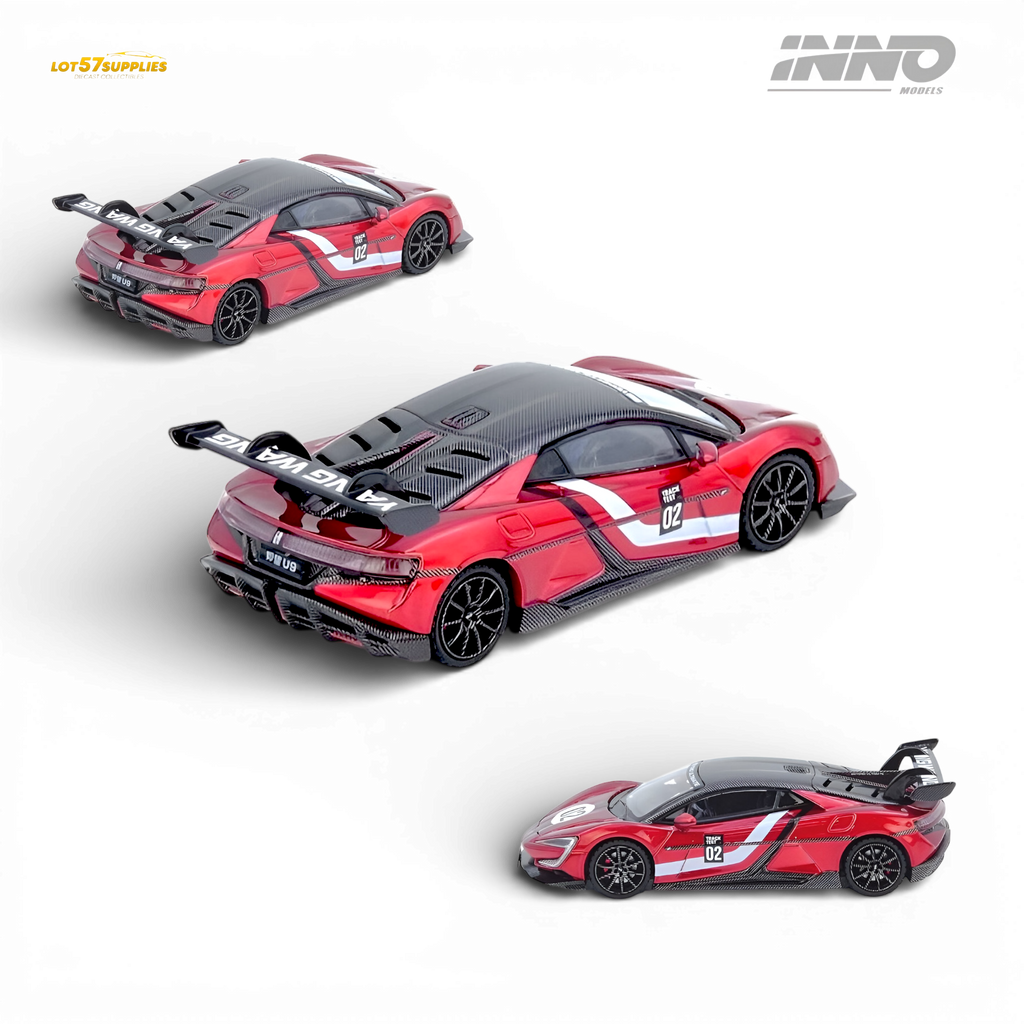 (Pre-Order) INNO64 YANGWANG U9 Nurburgring Test Car 2025 - Fastest EV 1:64
