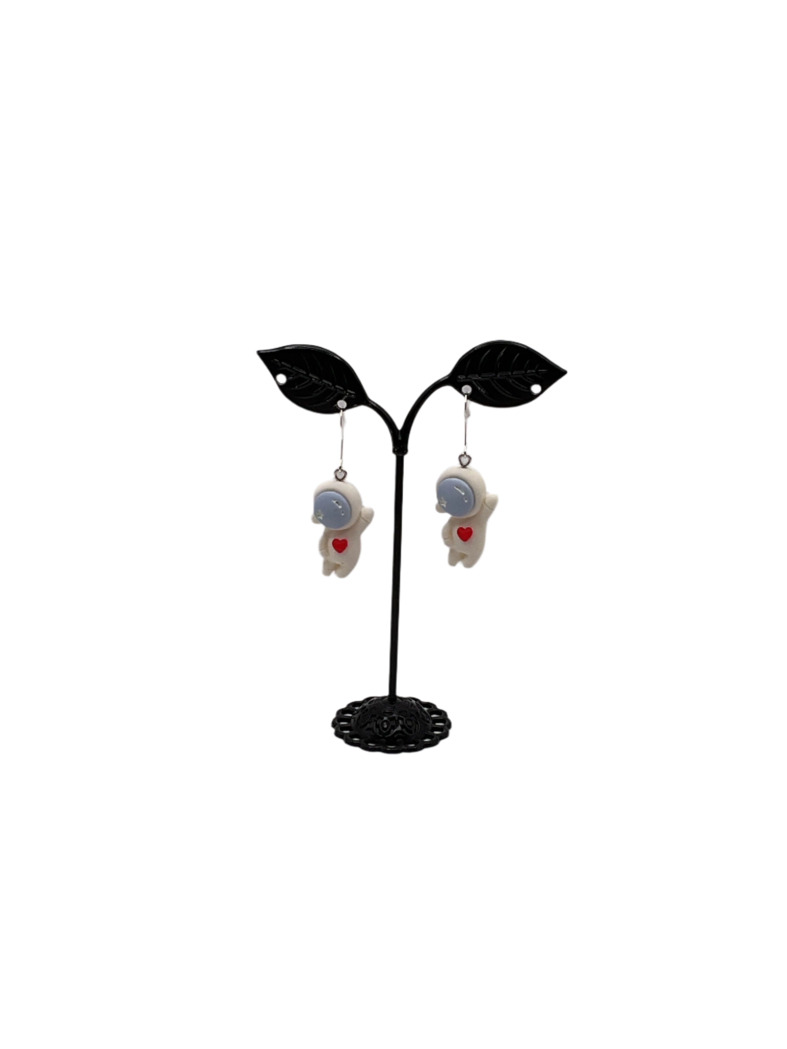 Waving Astronaut earrings