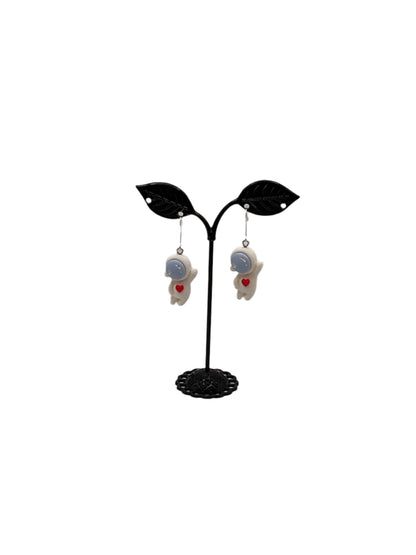 Waving Astronaut earrings