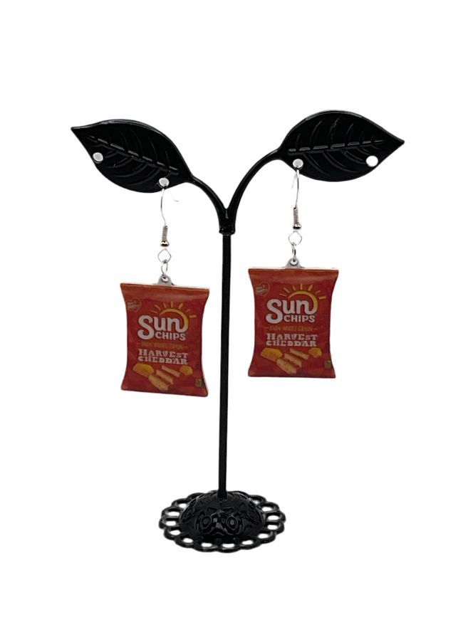 Sun chip earrings Hover Image