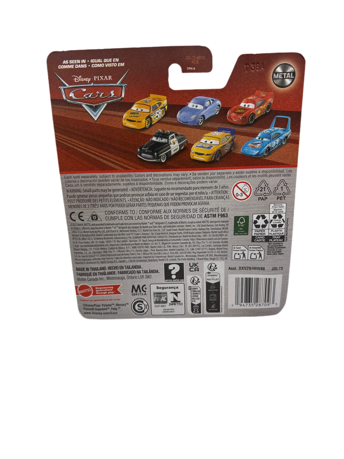 Disney Pixar Cars Ernie Gearson Diecast