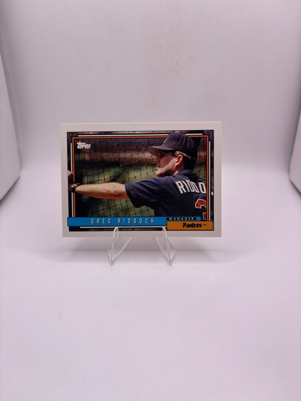 Topps Greg Riddoch