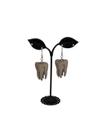 Tooth earrings