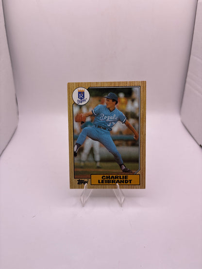 Topps Charlie Leibrandt