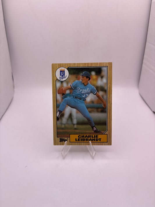 Topps Charlie Leibrandt