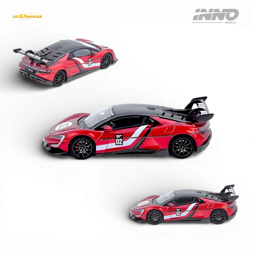 (Pre-Order) INNO64 YANGWANG U9 Nurburgring Test Car 2025 - Fastest EV 1:64