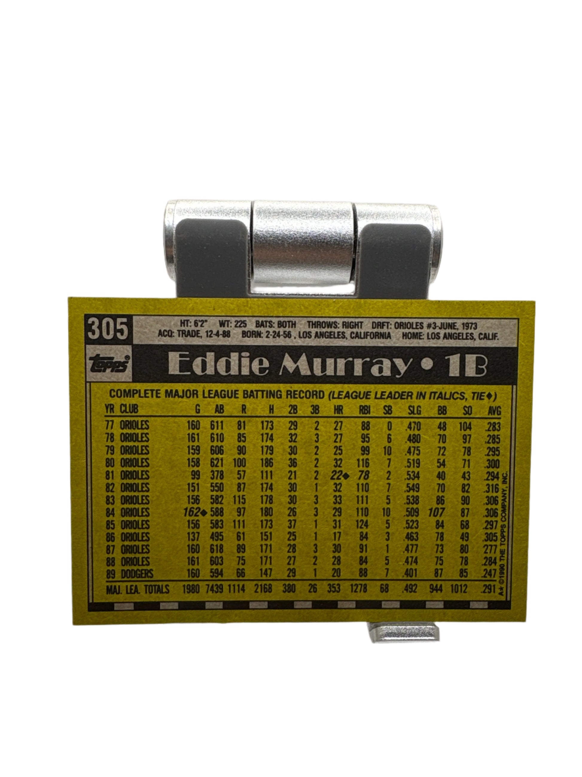 Topps Eddie Murray