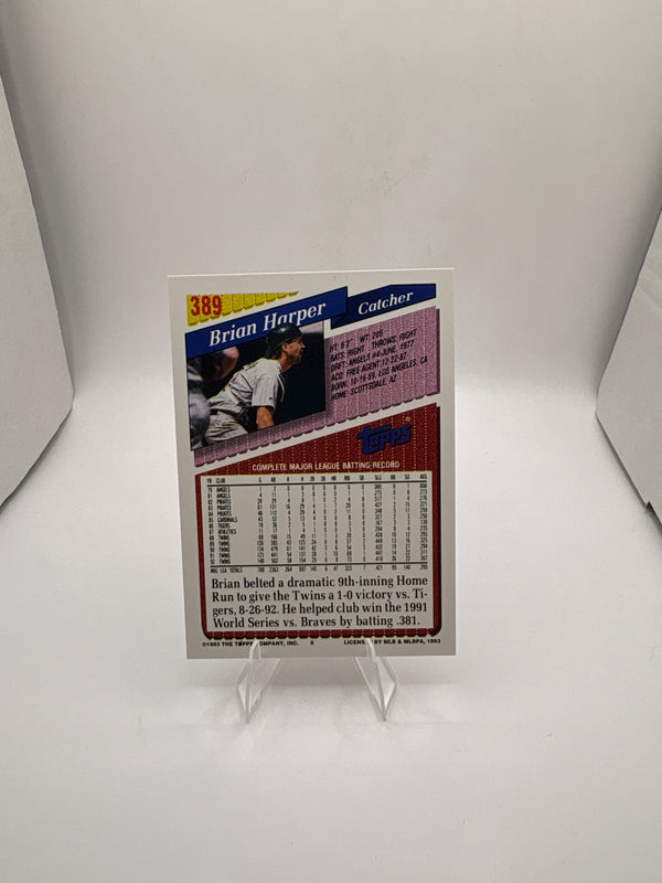 Topps Brian Harper