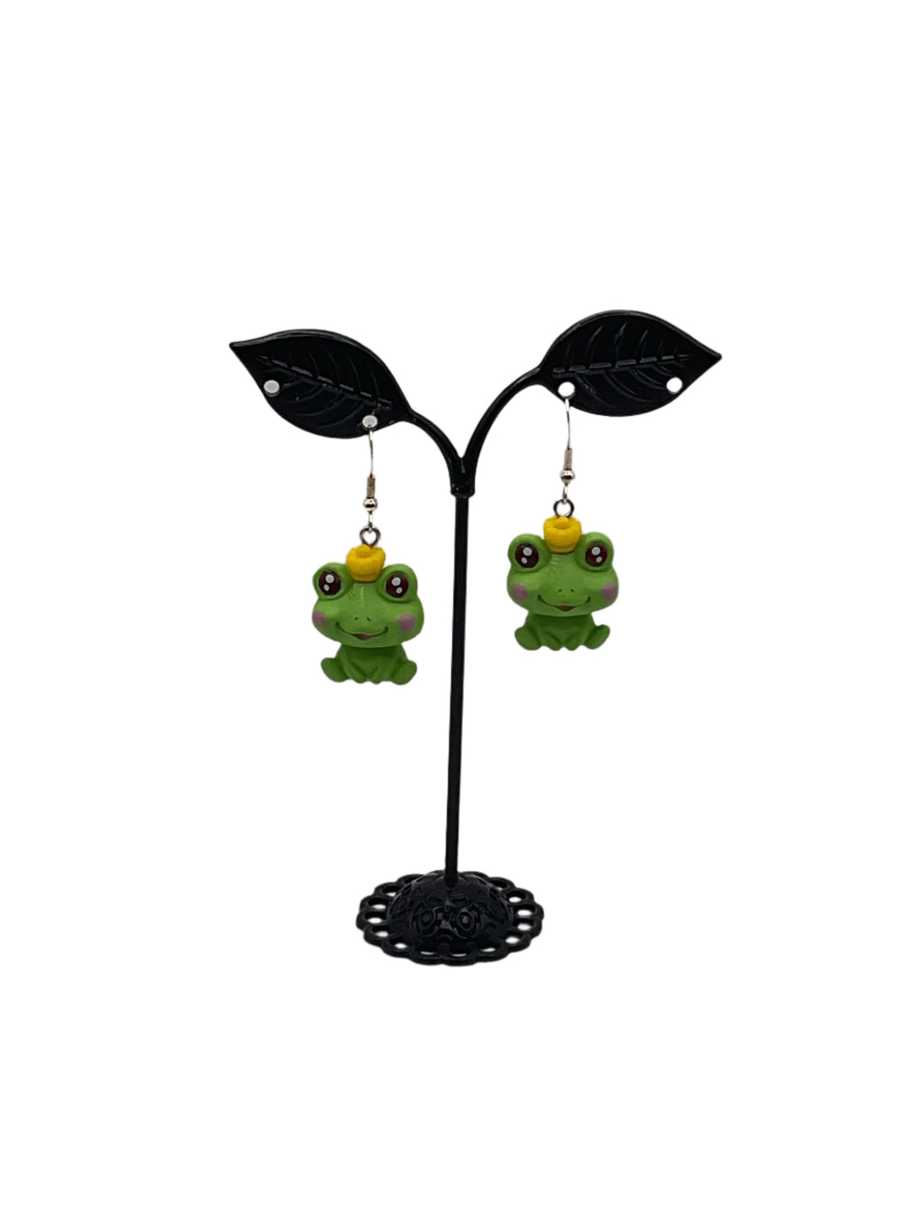 Frog earrings