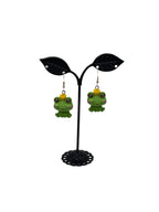 Frog earrings