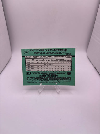 Donruss Tim Drummond