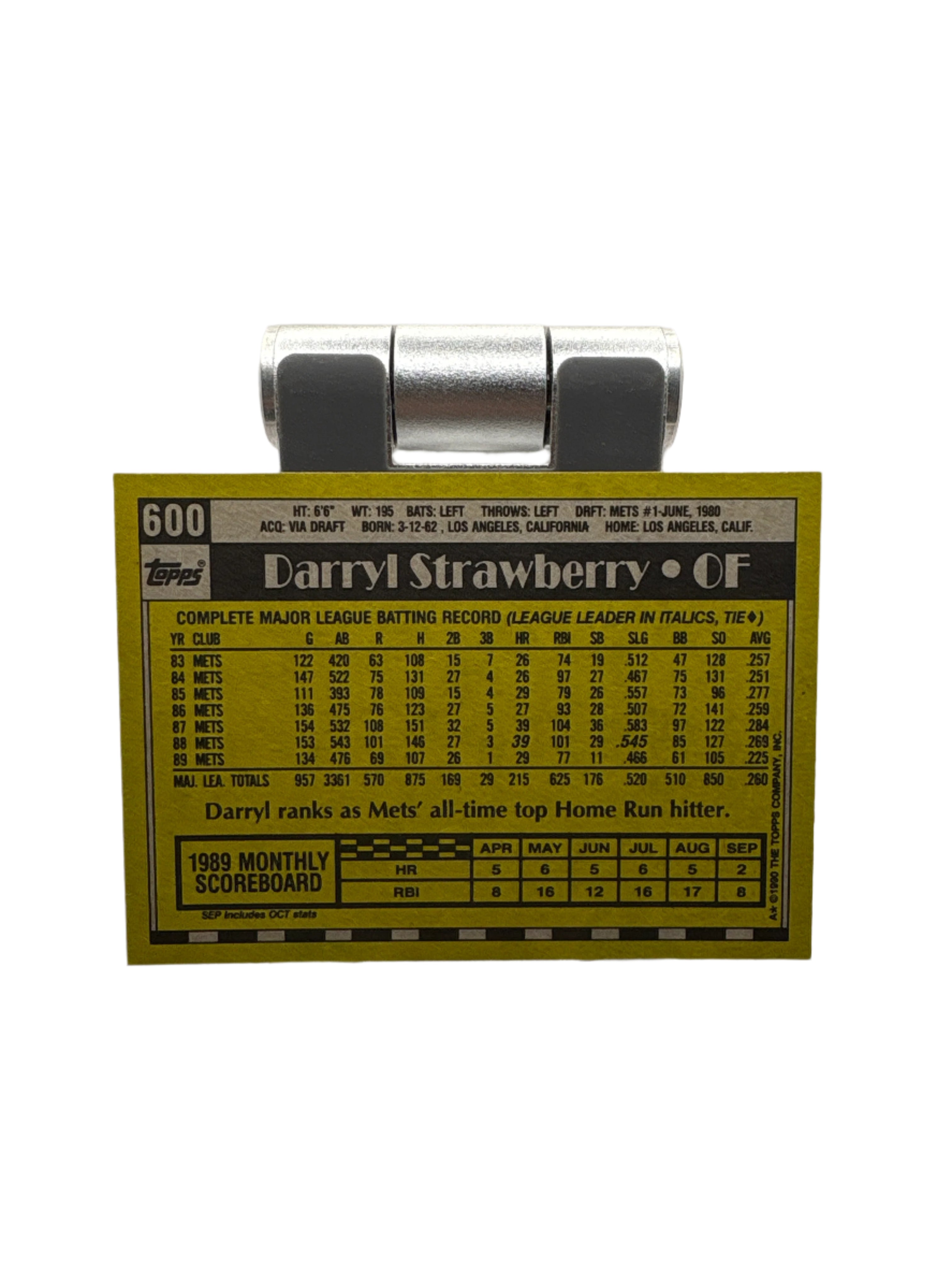 Topps Darryl Strawberry