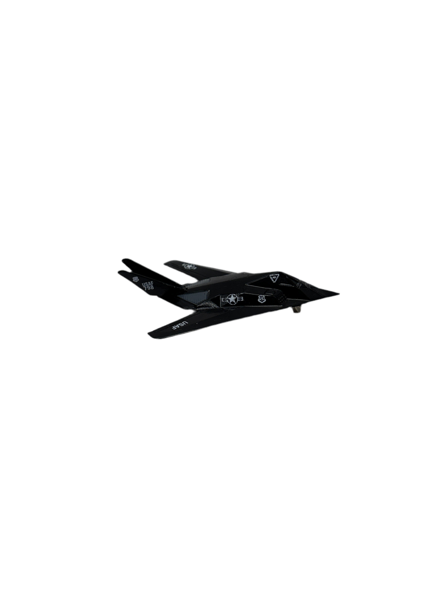 TMLM F-117A Stealth Fighter Diecast Black