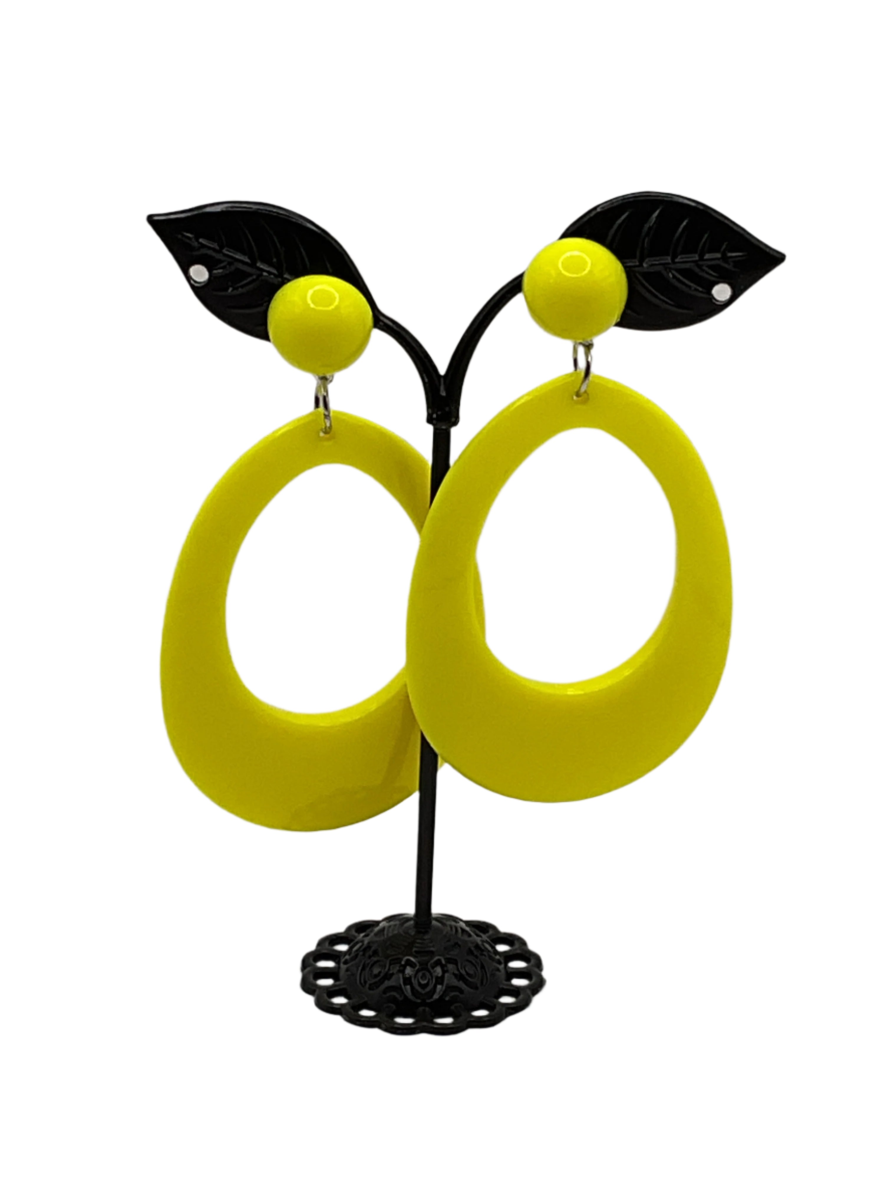 Large Colorful Earrings