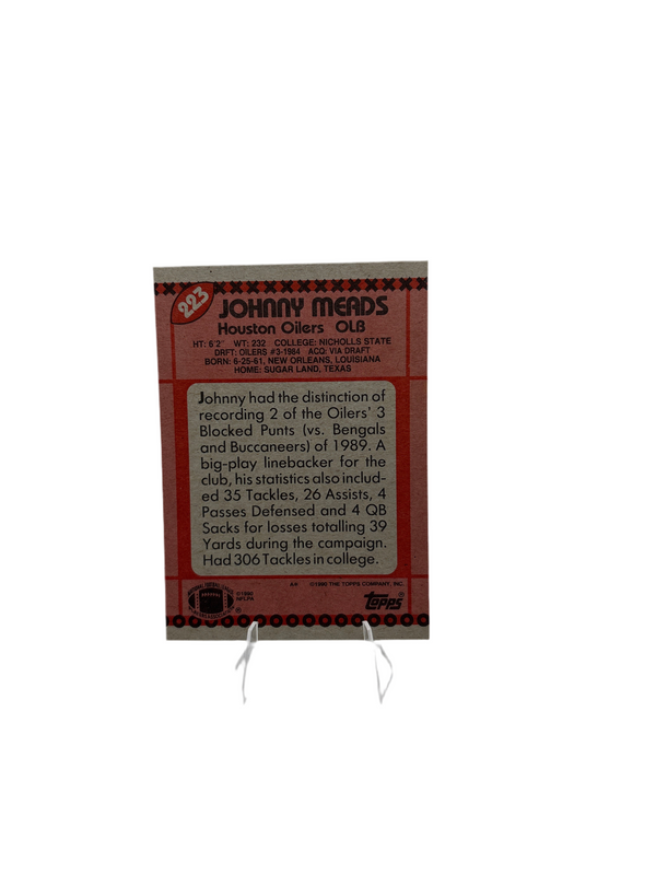 Topps Johnny Meads