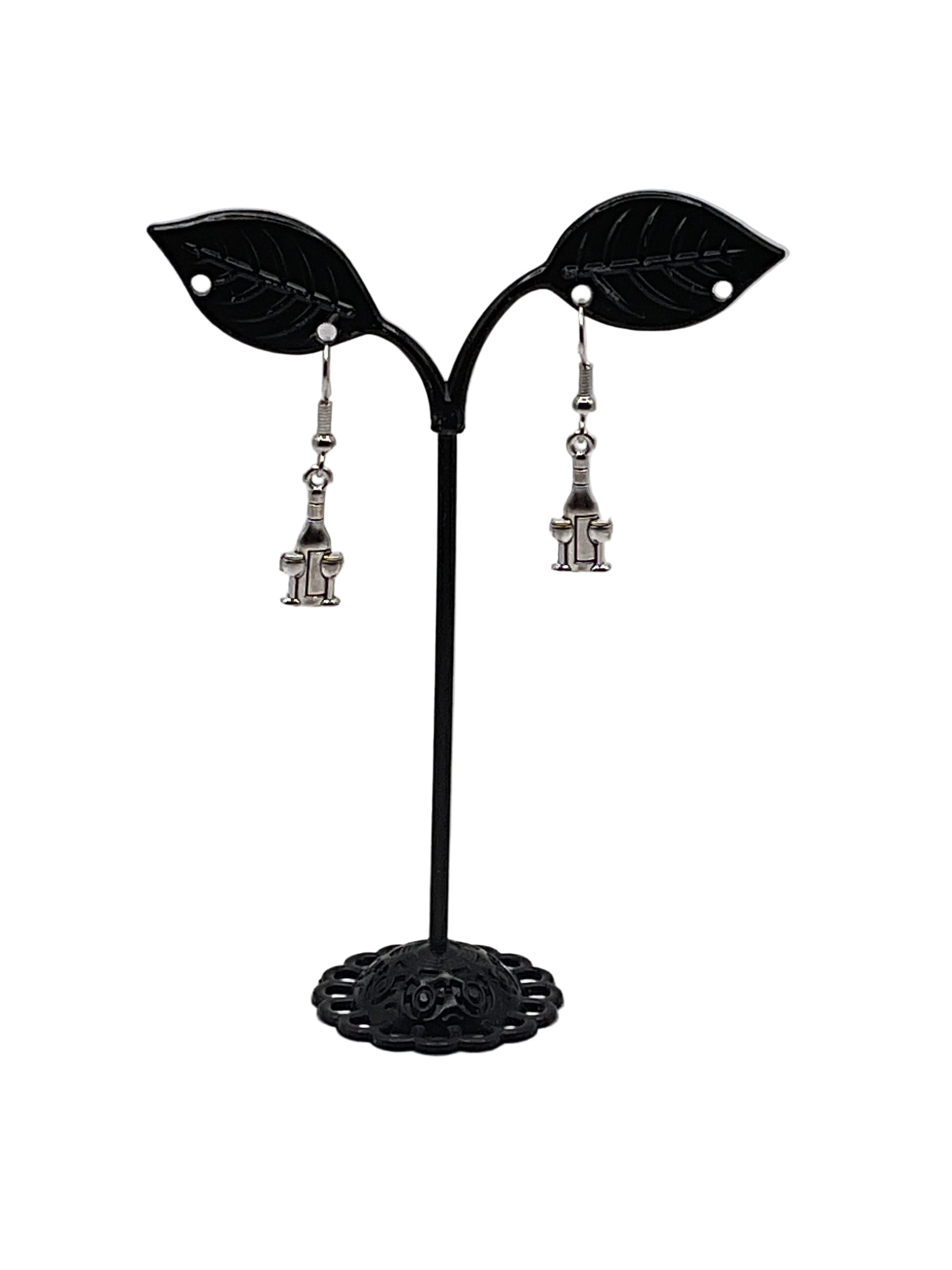 Wine Earrings