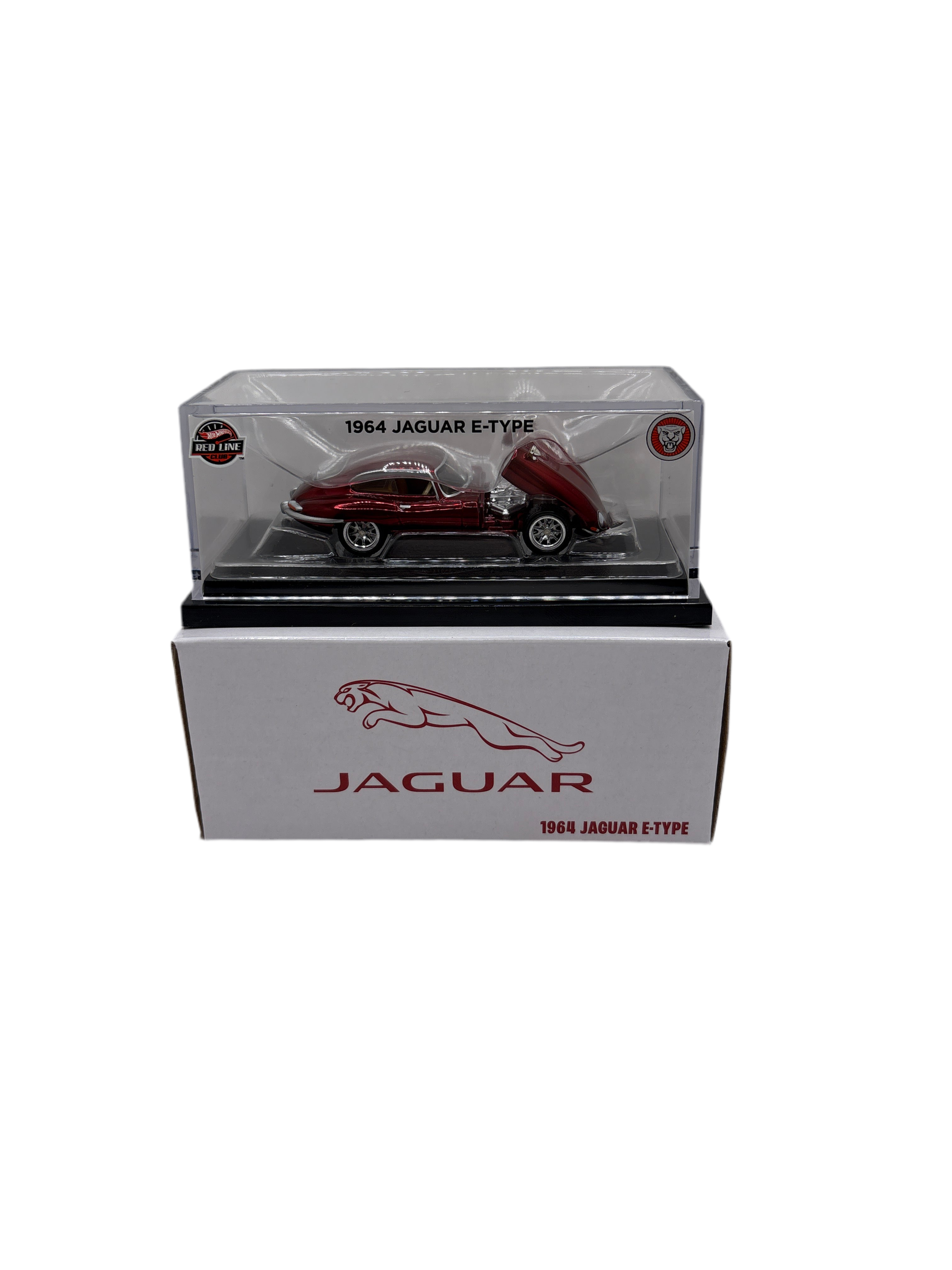 Hot Wheels 1964 Jaguar E-Type Diecast red Secondary image