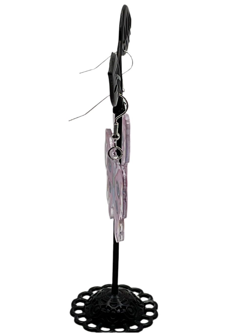 Pink Butterfly earrings