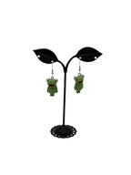 Frog earrings