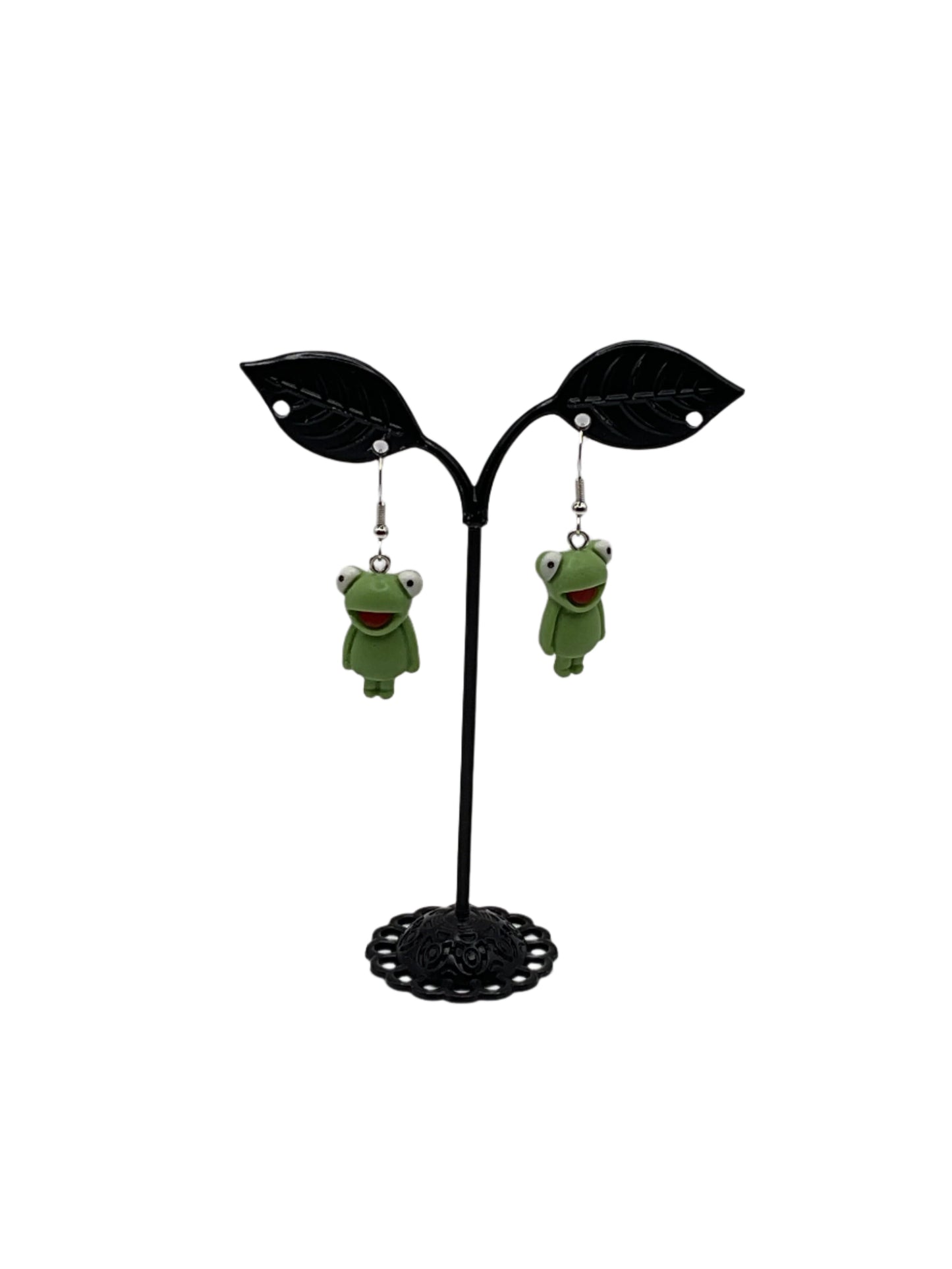 Frog earrings