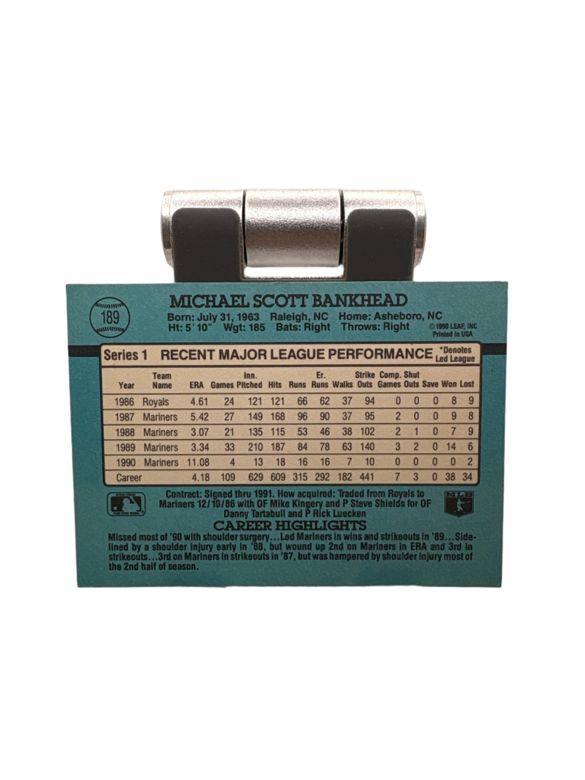 Donruss Scott Bankhead