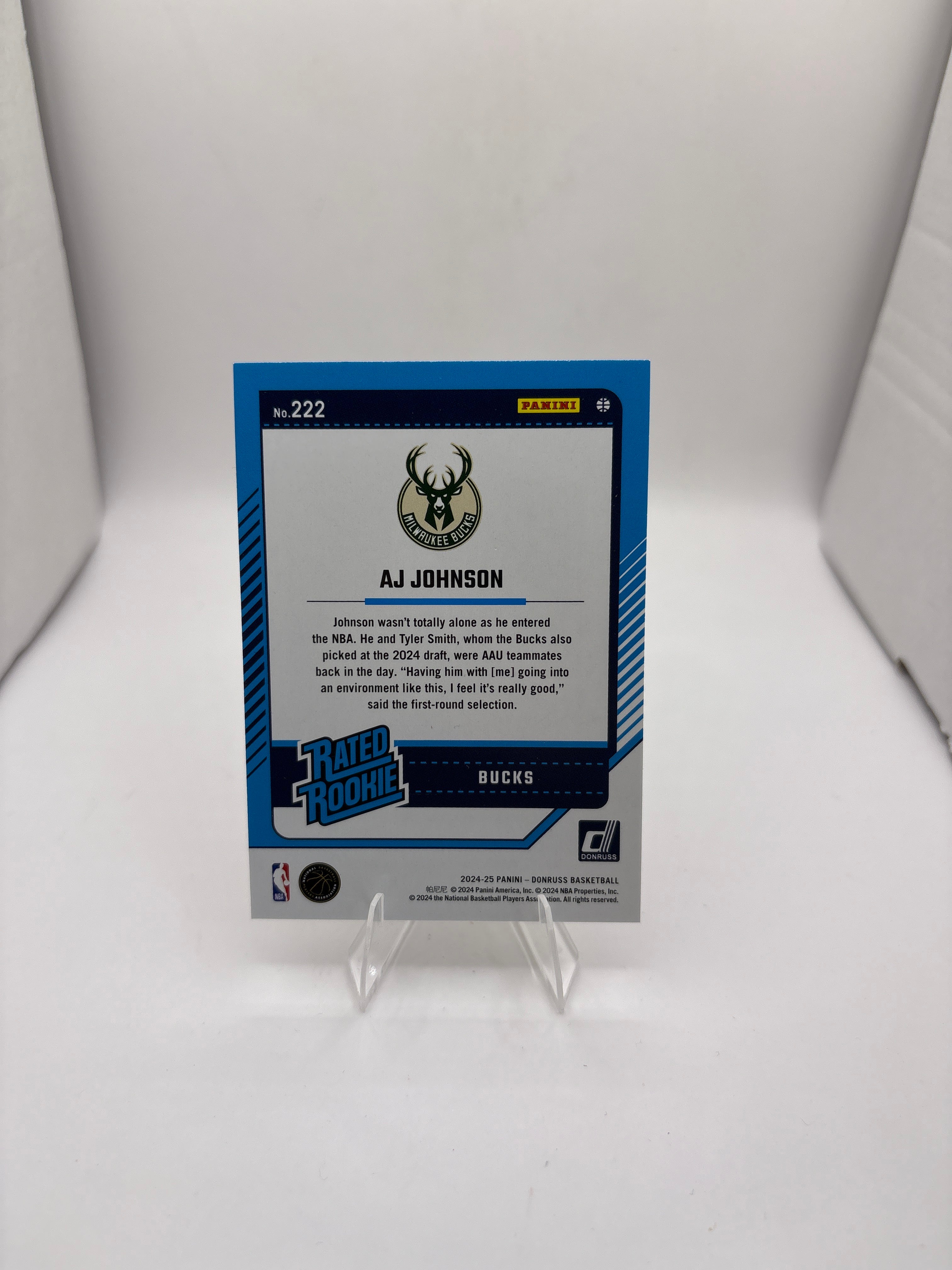 Donruss AJ Johnson