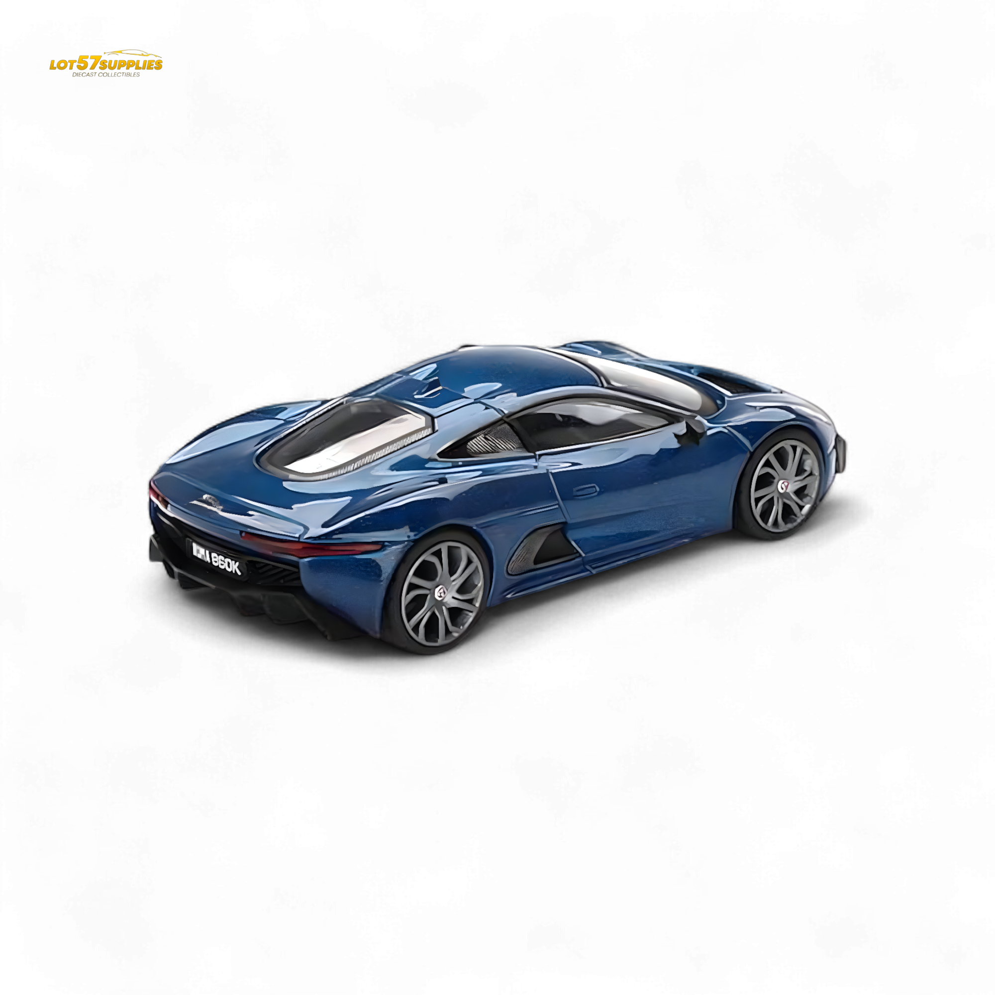 Mini-GT Jaguar C-X75 Blue #884 1:64 MGT00884 - Collectors World Toys