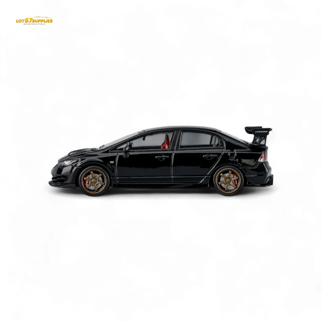 (Pre-Order) Microturbo Custom FD2 J'S Racing - Metallic Black 1:64