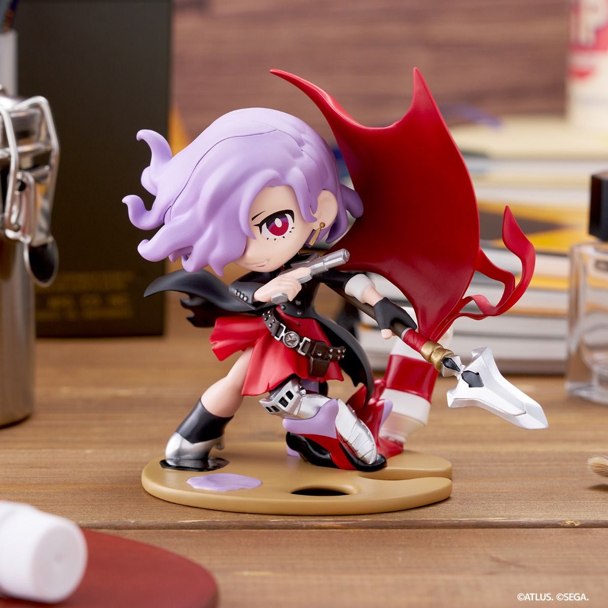 Persona 5 Tactica Elle PalVerse Palé Figure - Official Bushiroad Creative Collectible Main image