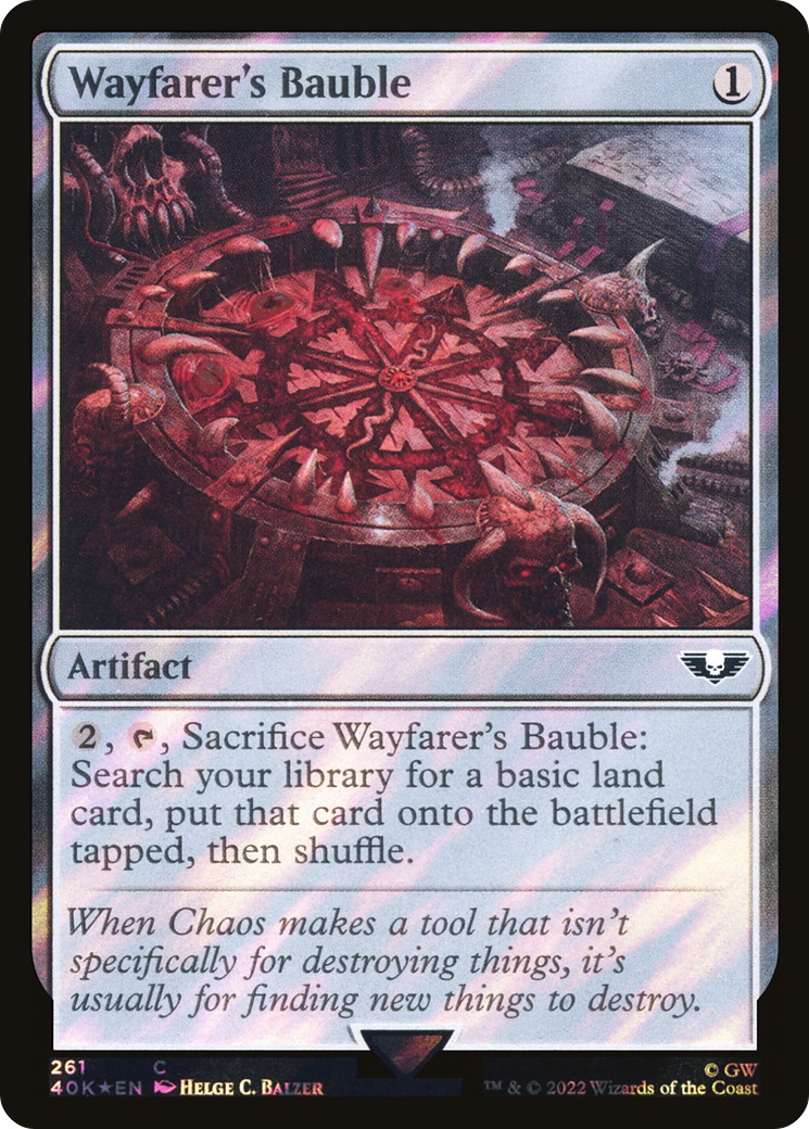 Wayfarer's Bauble (40K-261) - Warhammer 40,000 Commander Foil