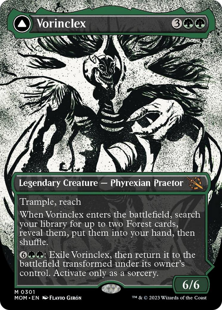 Vorinclex // The Grand Evolution (MOM-301) - March of the Machine: (Showcase) (Borderless)