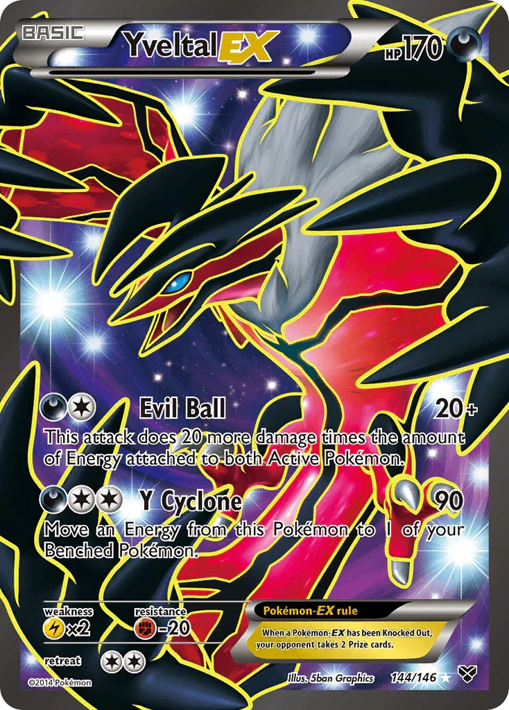 Yveltal EX (144/146) [XY: Base Set] Main image