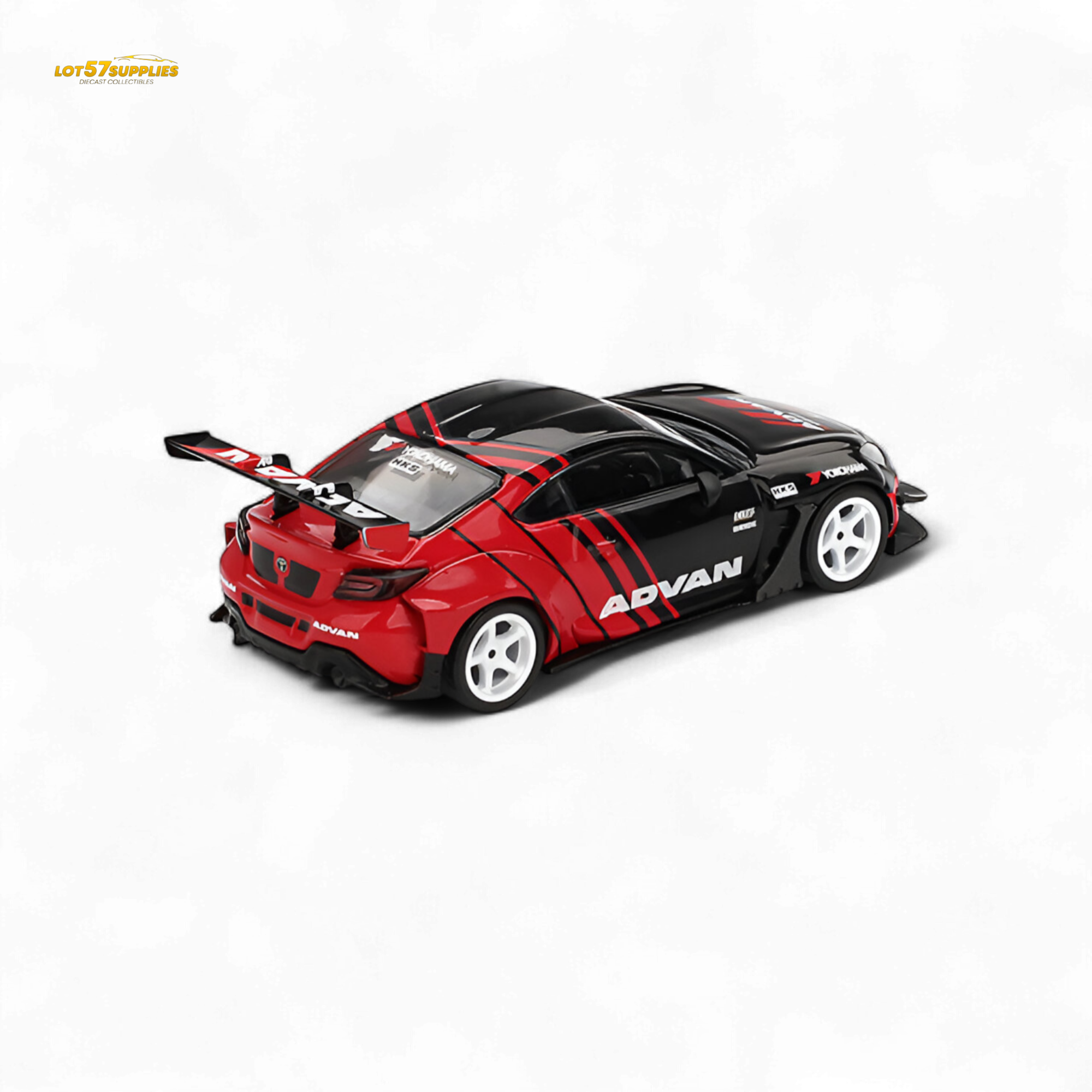 Mini-GT Toyota GR86 HKS TYPE R ADVAN 2022 Tokyo Auto Salon RHD - 1:64