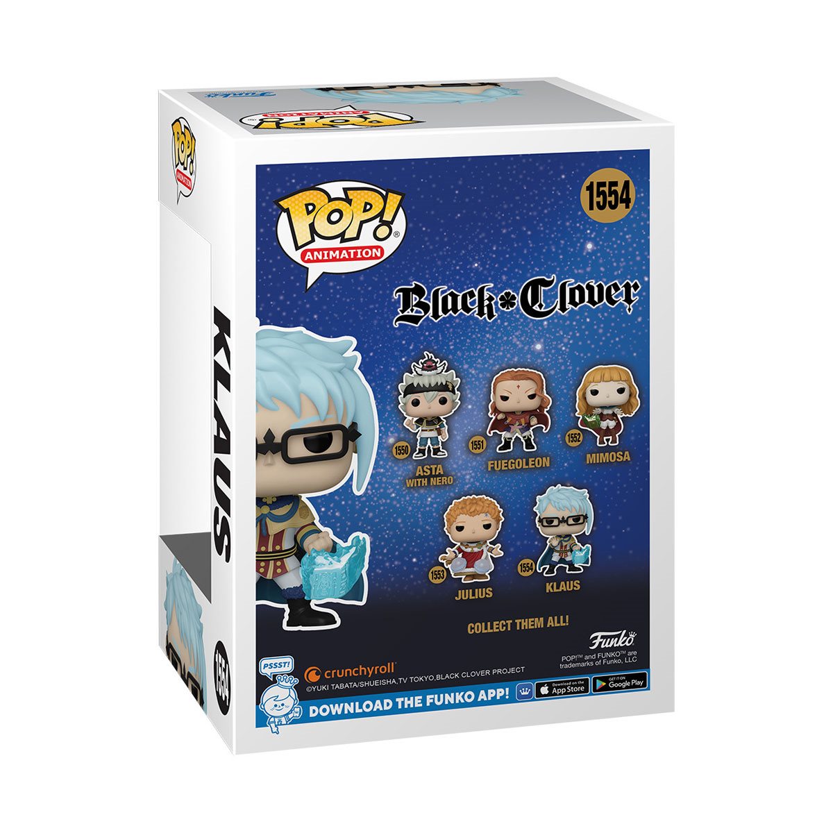 Black Clover Klaus Funko Pop! Vinyl Figure #1554 - Collectors World Toys
