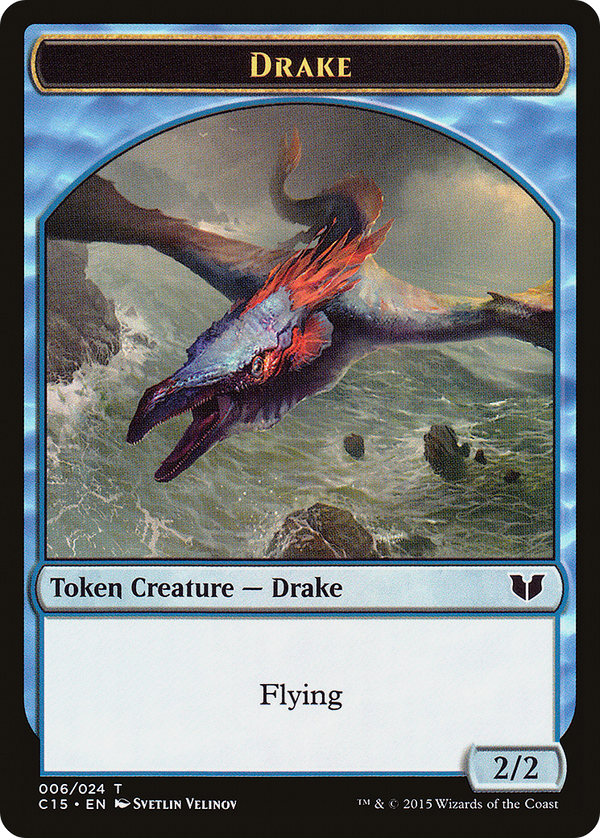 Drake (C15-6 // 20) - Commander 2015 Tokens