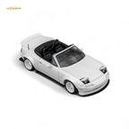 (Pre-Order) Microturbo Custom MX5 Rocket Bunny - Metallic White 1:64 - Collectors World Toys