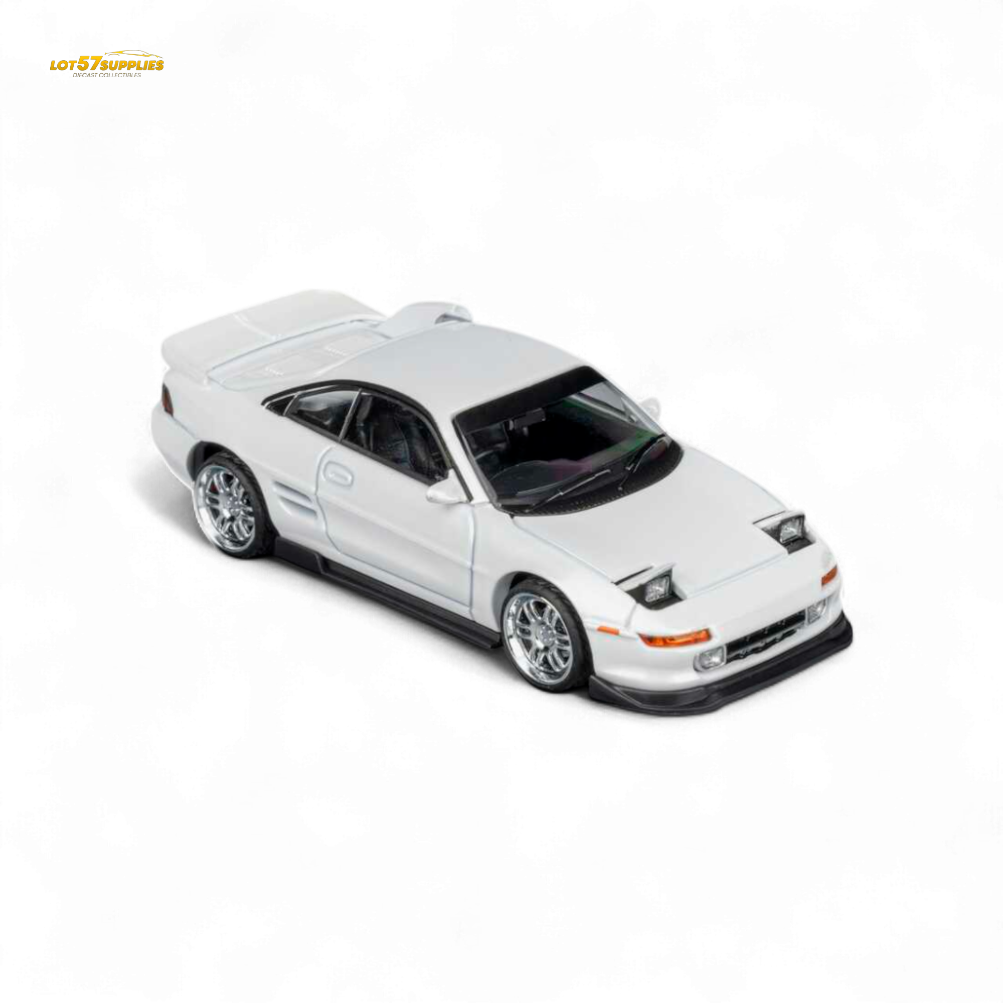 (Pre-Order) Microturbo Toyota MR-2 SW20 Revision 4 V2 – White 1:64 - Collectors World Toys