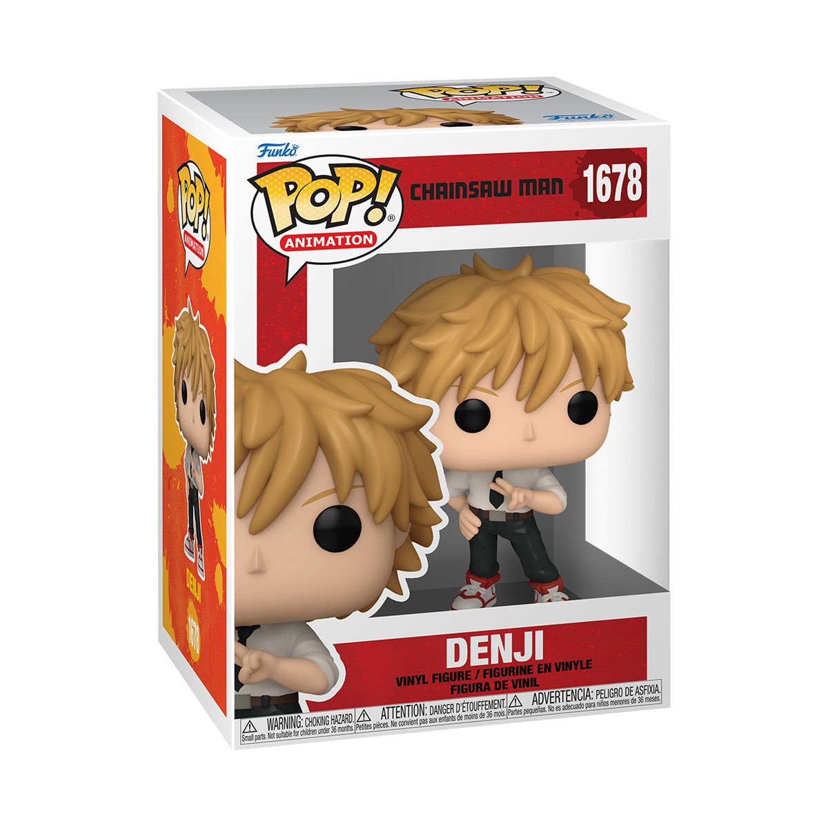 Chainsaw Man Denji Funko Pop! Vinyl Figure #1678 Secondary image