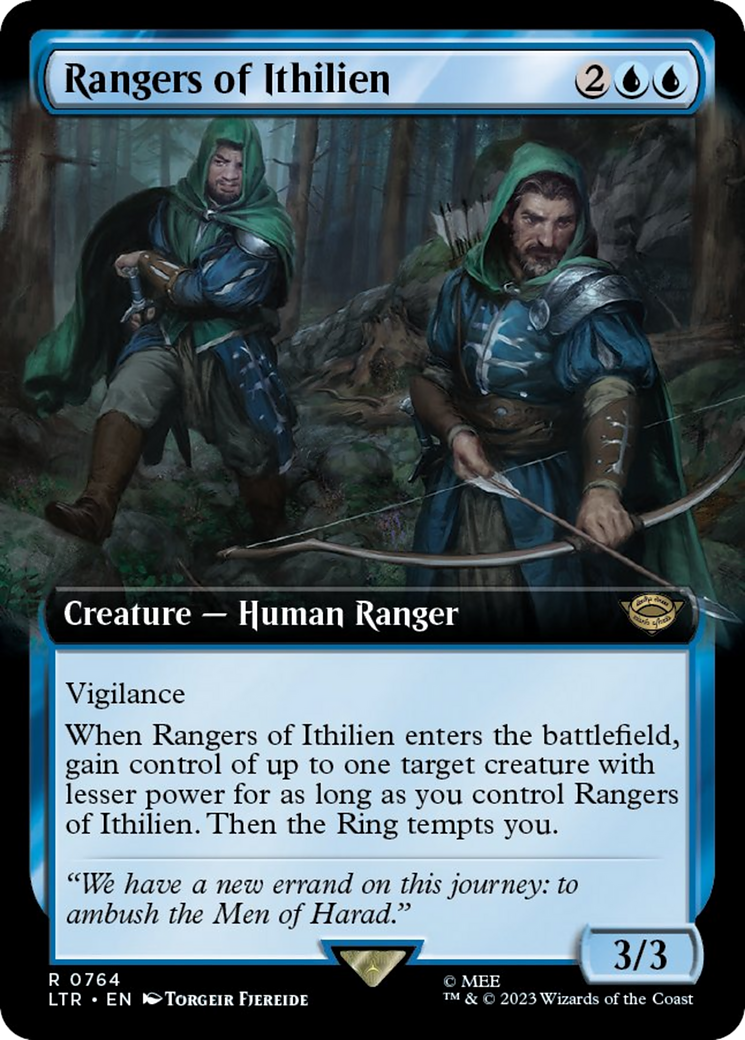 Rangers of Ithilien (LTR-764) - The Lord of the Rings: Tales of Middle-earth: (Extended Art) Foil