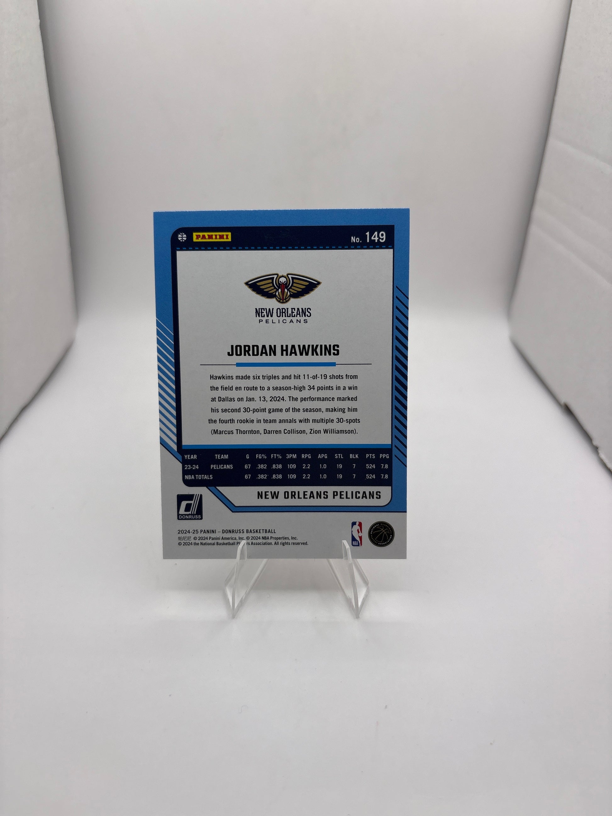 Donruss Jordan Hawkins