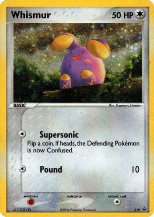 Whismur (EX Deck Tin) 019/40 - Nintendo Promos Holofoil