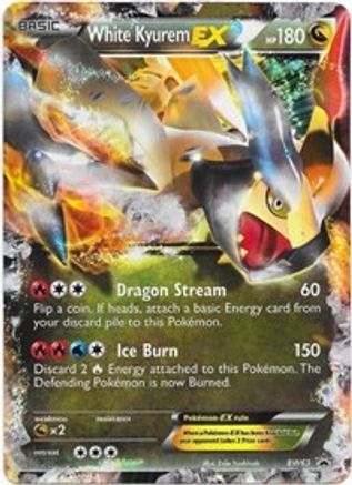 White Kyurem EX BW63/101 - Black and White Promos Holofoil